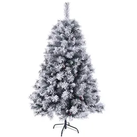 Svita Weihnachtsbaum Schnee Deko Tannenbaum Kunstbaum PVC 150 cm