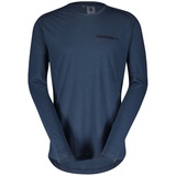Scott Defined Merino Long Sleeve T-shirt Blau L