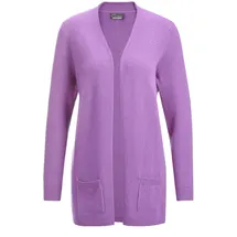 GOLDNER Feinstrick-Cardigan Lila 21