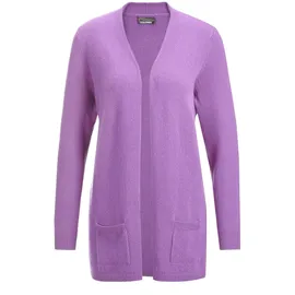GOLDNER Feinstrick-Cardigan Lila 21