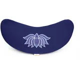 yogabox Yogakissen Halbmond Basic Lotus Stick multicolor - dunkelblau 40 x 17 12,0 cm 1 St