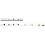 Magnetoplan Magnetleiste L500xB50xS0,5mm weiß selbstklebend