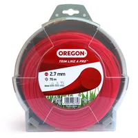 Oregon Mähfaden 2,7mm x 70m rot