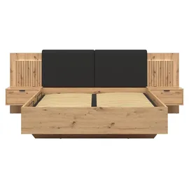 petits-meubles Bett 160 x 200 cm H1 Braun