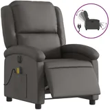 vidaXL Relaxsessel 55,6 x 99,5 x 74,1 cm Grau elektrisch