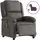vidaXL Relaxsessel 55,6 x 99,5 x 74,1 cm Grau elektrisch