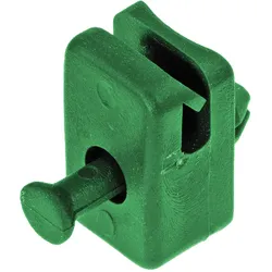 Gust. Alberts GmbH & Co. KG Spanndrahthalter grün mit Nietstift
