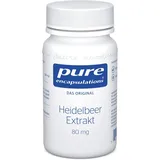 Pro Medico Pure Encapsulations Heidelbeer Extrakt 80mg