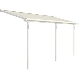 CANOPIA Terrassenüberdachung Sierra 230 x 447 cm weiß