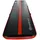 Masterline Airtrack Master aufblasbare Gymnastikmatratze MAS-B860-Schwarz-Rot 300 x 100 x 10 cm - Schwarz Rot
