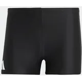 Adidas Solid Boxer-Badehose Black / White L