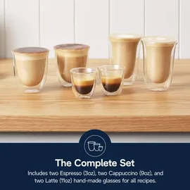 De'Longhi Thermogläser 0,19 l 6-tlg.