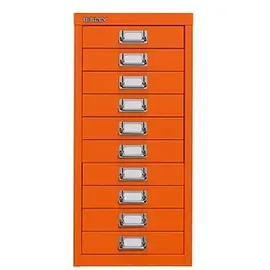 BISLEY MultiDrawer Schubladenschrank 27,9 x 59 x 38 cm orange