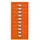 BISLEY MultiDrawer Schubladenschrank 27,9 x 59 x 38 cm orange
