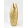 Kare DESIGN Vase Feathers 91 cm Polyresin Gold M (Medium)
