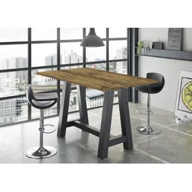 Mäusbacher Bartisch 140 x 105 x 70 cm Schwarz