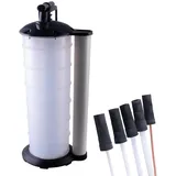 DIBOTISCNC 7 Liter Ölabsaugpumpe Handpumpe Öl Absaugpumpe mit 4 Schläuchen Bremsenentlüfter Diesel Manuelle Ölabsaugung Flüssigkeitsabsaugpumpe für Motor, Auto, Motorrad, LKW, Boot