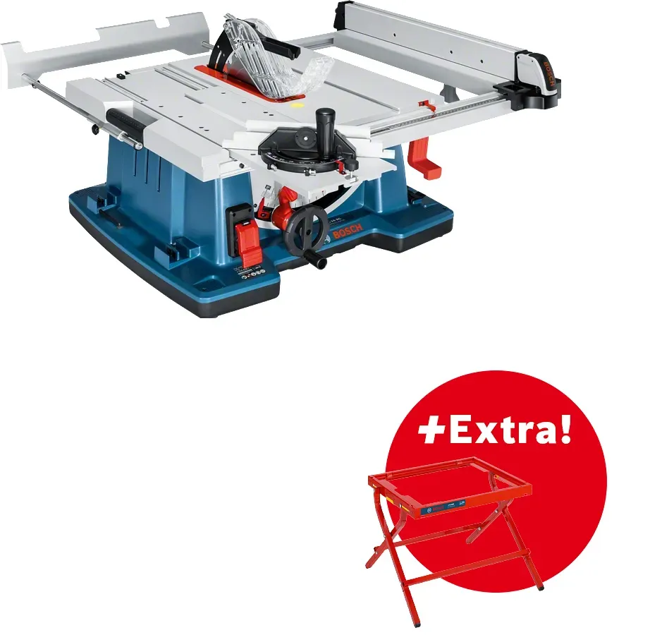 Bosch Professional GTS 10 XC + GTA 6000 (0615990EM9) Tischkreissäge + Untergestell