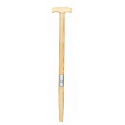 Spatenstiel Esche T-Form 85cm doppelt gebogen