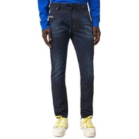 Diesel Tapered-fit-Jeans Knöchellange JoggJeans - Krooley 069XM blau