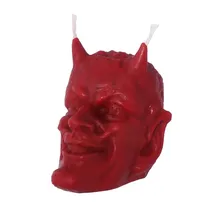 Nklaus Formkerze Bienenwachs Teufel 36 rot