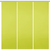 Bestgoodies Flächenvorhang Ellen 3er Pack - Grün