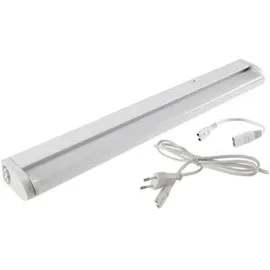 ChiliTec LED Unterbauleuchte 36cm 5Watt 490 Lumen - LichtfarbeWeiß Warmweiß einstellbar Lichtleiste für Küche Bad Büro Regal - Schwenkbar Neigbar