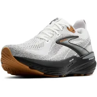 Brooks Men’s Glycerin GTS 22 Supportive Running Shoe, weiß/grau/schwarz, 40.5 EU - 40.5 EU