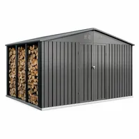 Albatros Gerätehaus 4XL 3,87 x 3,26 m Anthrazit