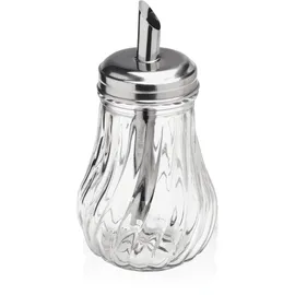 Was Germany - Zuckerspender Set, 120 ml, Ø 7 cm, Set á 6 Stück, Edelstahl, Glas