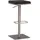 FineBuy Barhocker FineBuy Tresenhocker Schwarz Kunstleder Edelstahl Barstuhl Modern