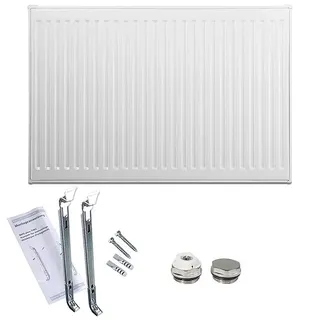 Buderus Logatrend C-Profil Kompakt-Heizkörper H 500 mm L 800 mm Typ 11 - 554/355 Watt