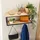 CARO-Möbel Wandgarderobe Armando 62 x 35 x 20 cm Braun