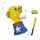 Relaxdays Pinata Pokal HBT 38x30,5x19 cm Mehrfarbig