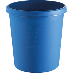 HELIT H61058-34 - Papierkorb 18 Liter, blau