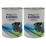 ButKarCHEM Karbid (533469248 98,5% Karbid 1 Kg Feste Steine langanhaltende WIRKUNGSDAUER (Fast Acetylen Gas) (1.kg)