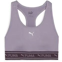 PUMA 4Keeps Elastic Mid Support Sport-BH Damen 30 - pale plum XS