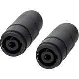 Pronomic AD-SPFSPF Adapter Speakon-kompatibel female - Speakon-kompatibel female 2x SET