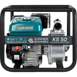 Könner & Söhnen Könner&Söhnen Wasserpumpe für reines Wasser KS 50 Hauswasserwerk Abpumpprozess