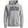 JACK & JONES Corp Logo Kapuzenpullover Light Grey Melange L