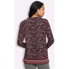 Sieh an! Longshirt Schwarz 46