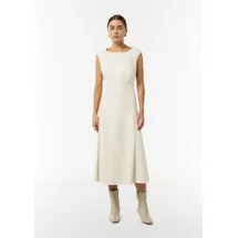 Comma, Maxikleid Midi-Kleid Beige 38