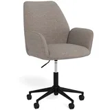 VCM Glenda Stoff hell Graubraun