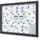 Showdown Showdown® Displays Schaukasten Premium grau 18x DIN A4 146,5 x 4,7 x 106,7 cm, 1 St.