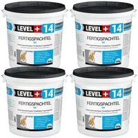 Level + Fertigspachtel 100 kg Glättmasse Super-Finish L+14