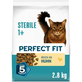PERFECT FIT Sterile 1+ Trockenfutter mit Huhn 3 x 2,8 kg