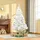 Homcom Künstlicher Weihnachtsbaum Weiß 180 cm