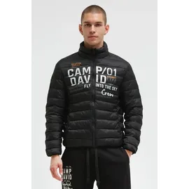 Camp David Steppjacke schwarz M