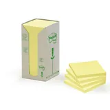 Post-it Post-it® Recycling Notes Haftnotizen 654-1T gelb 16 Blöcke