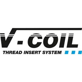 V-Coil Gewindereparatursatz DIN 8140 Typ Standard M4x0,7 mm rostfreier Stahl 1,5xD